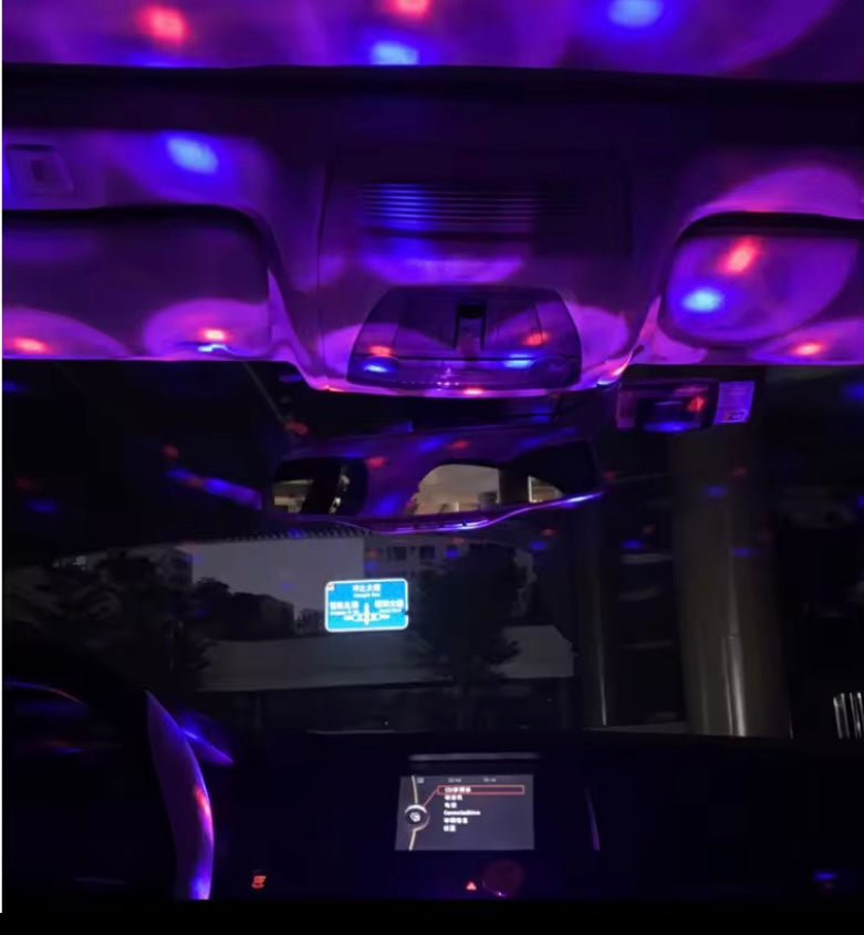 Luz LED Estrellada USB para Auto