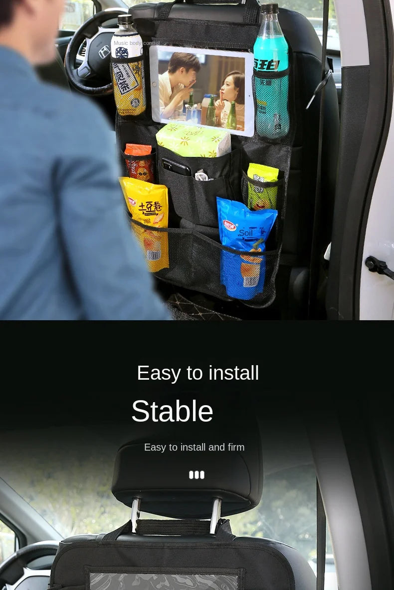 Organizador de Asiento para Auto con Soporte para Tablet