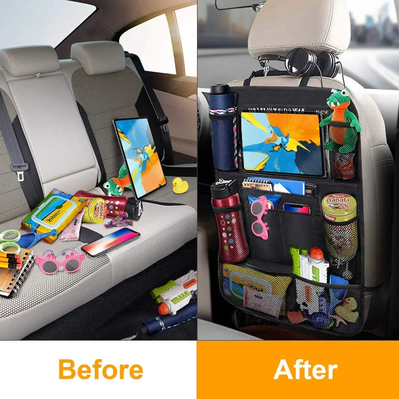 Organizador de Asiento para Auto con Soporte para Tablet