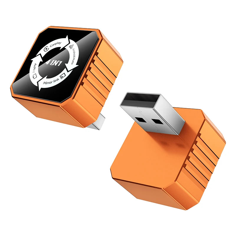Adaptador CarPlay Inalámbrico 4 en 1