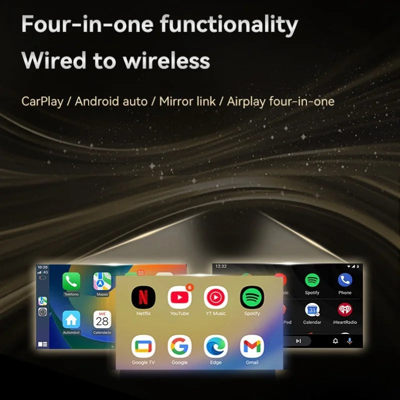 Adaptador CarPlay Inalámbrico 4 en 1